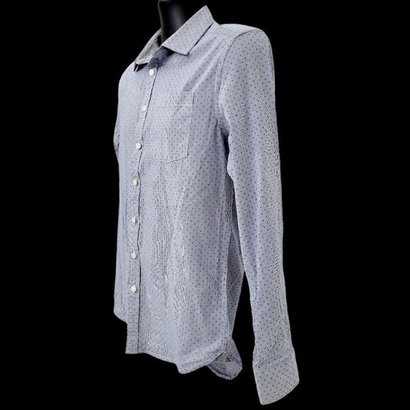 Kenneth Cole Casual Buttons Down Shirt Top Size: Small - Picture 3 of 8